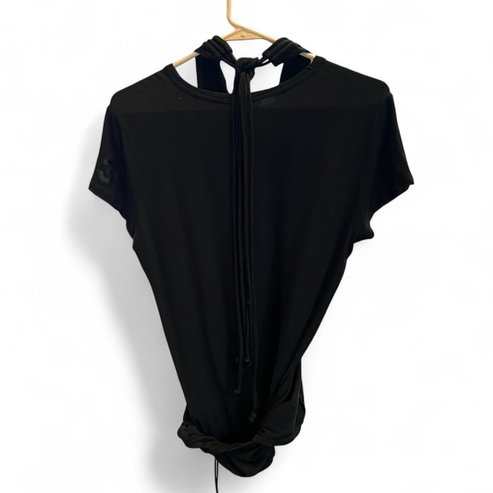 Y-3 Yohji Yamamoto Adidas Layered Tee black vintage M 2008 sportswear - Picture 10 of 14